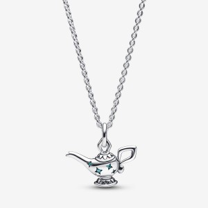 Pandora Aladdin Magic Lamp Collier Halsketten Silber | UFACSTD-85