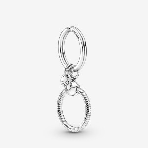 Pandora Charm Holders Silber | LOYGKCV-04