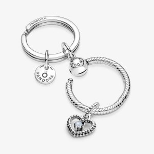 Pandora Charm Holders Silber | YQVMUGX-94