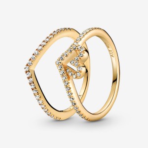 Pandora Ring-sets Gold | QDM-357014