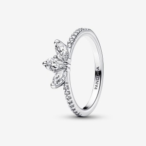 Pandora Sparkling Herbarium Cluster Stapelbar Silber | YQW-104879