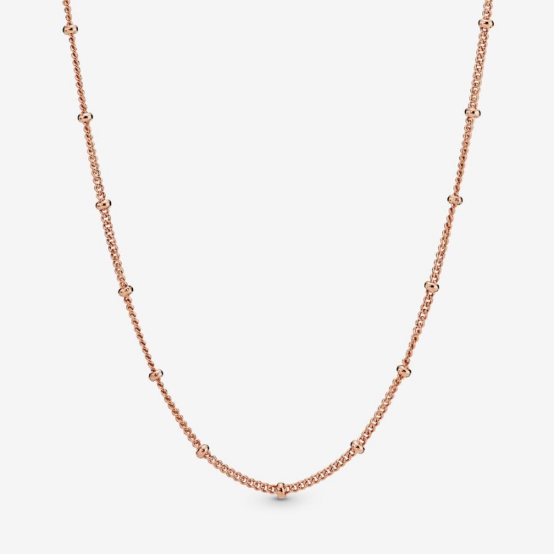 Pandora Beaded Halsketten Rosa | ZMCKIFN-84