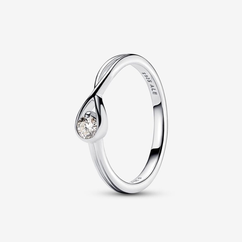 Pandora Brilliance 0.15 ct tw Lab-Created Diamond Silber | VUQPCOH-62