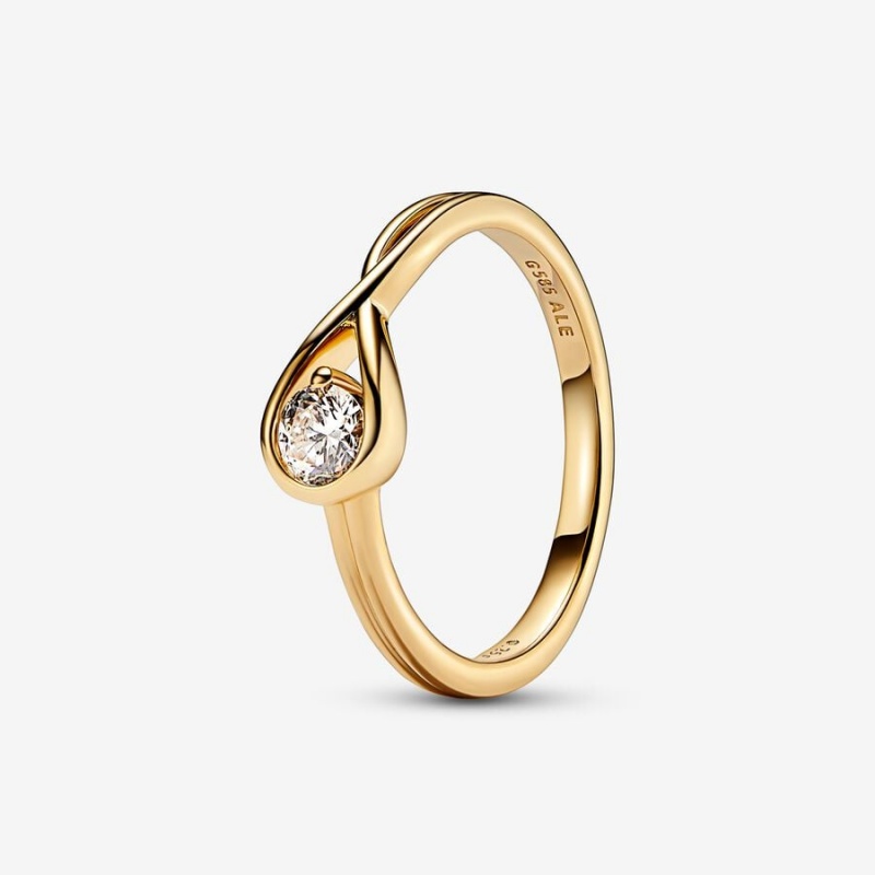 Pandora Brilliance 0.25 ct tw Lab-Created Diamond Gold | MYGXLSR-52