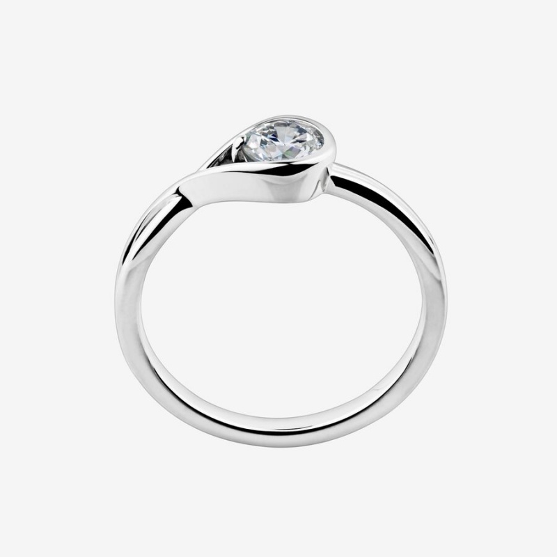 Pandora Brilliance 0.50 ct tw Lab-Created Diamond Silber | VGCSDMU-24