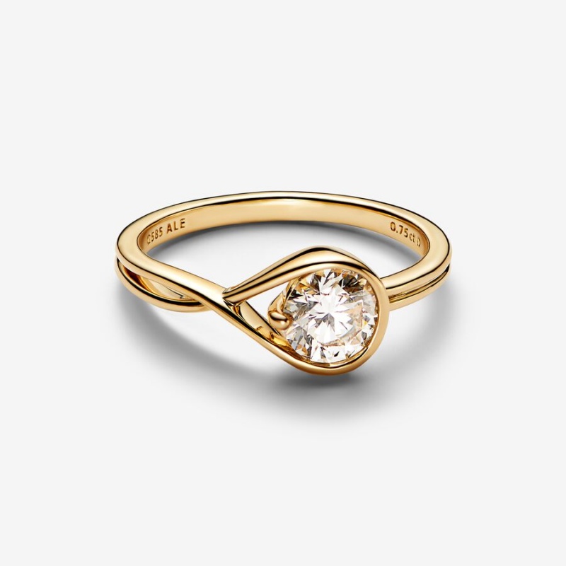 Pandora Brilliance 0.75 ct tw Ringe Gold | IOZKWLP-69