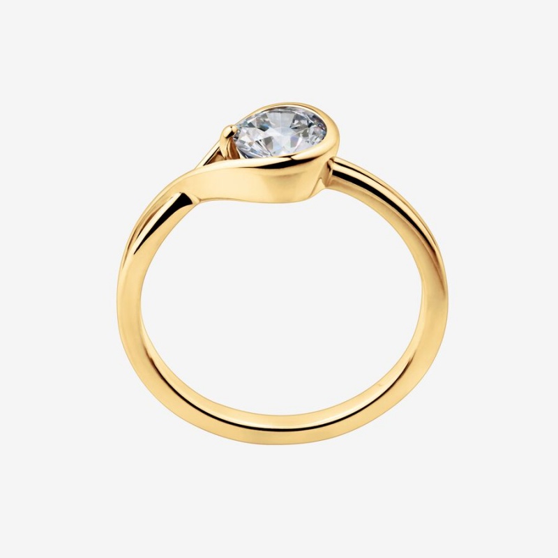 Pandora Brilliance 0.75 ct tw Ringe Gold | IOZKWLP-69