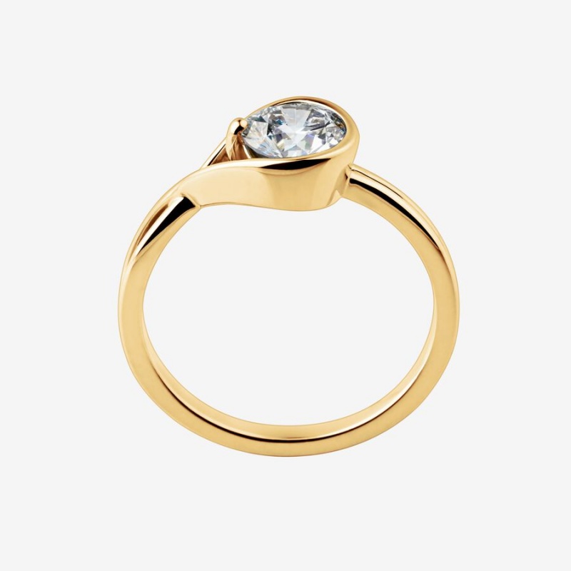 Pandora Brilliance 1.00 ct tw Ringe Gold | WFRGNLX-70