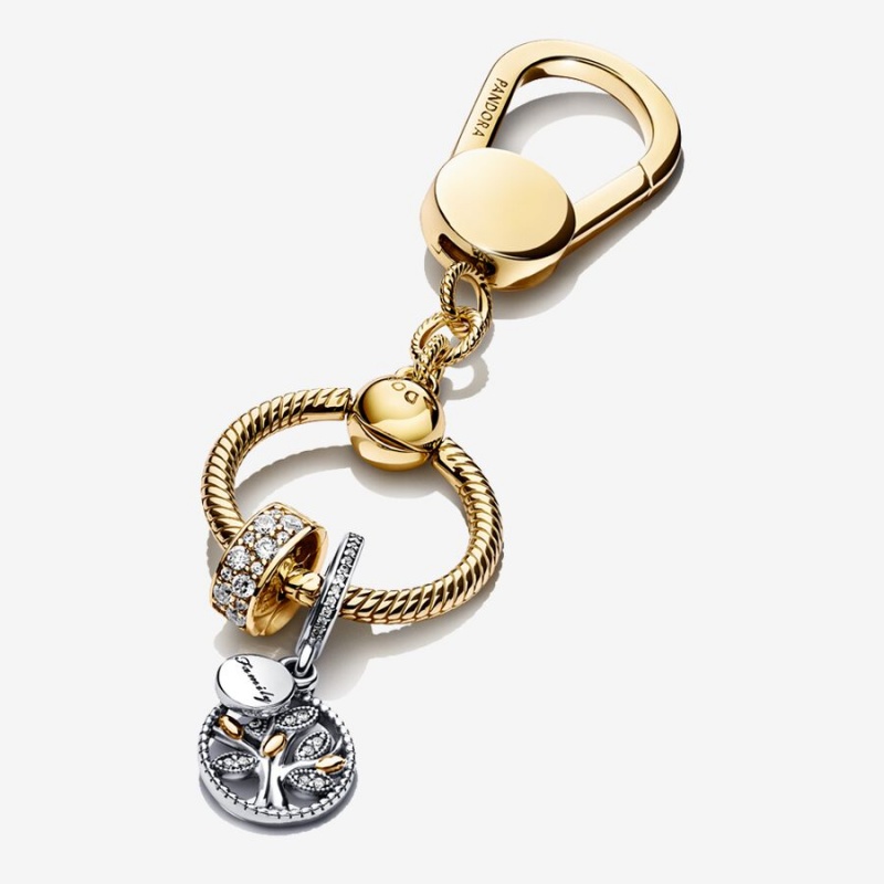 Pandora Charm Holders Gold | SKEMIFV-65