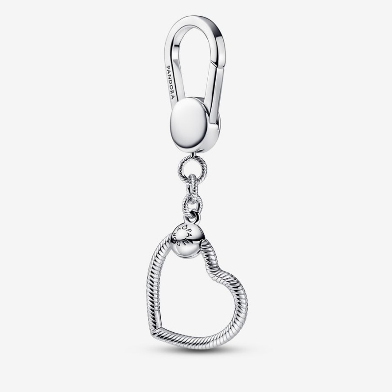 Pandora Charm Holders Silber | JSFMQTA-06