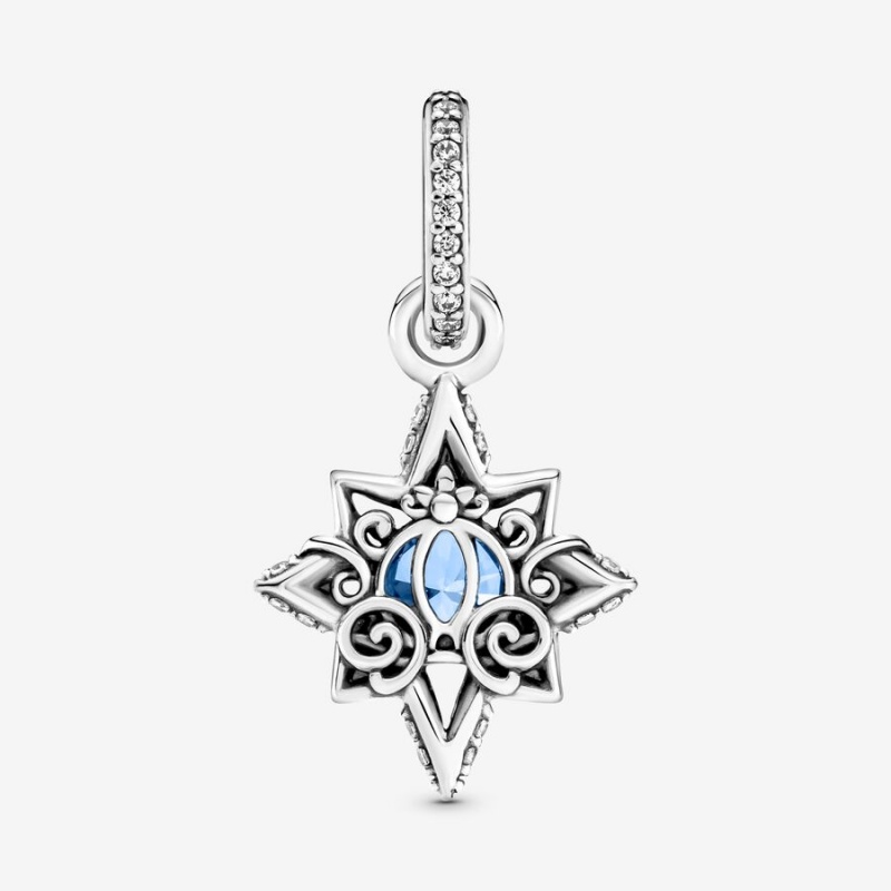 Pandora Cinderella Blue Star Anhänger Silber | HXWNTIK-27