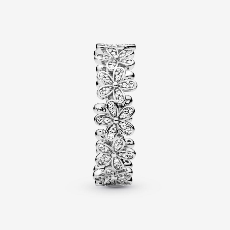 Pandora Daisy Flower Band Silber | PGJBUDC-83