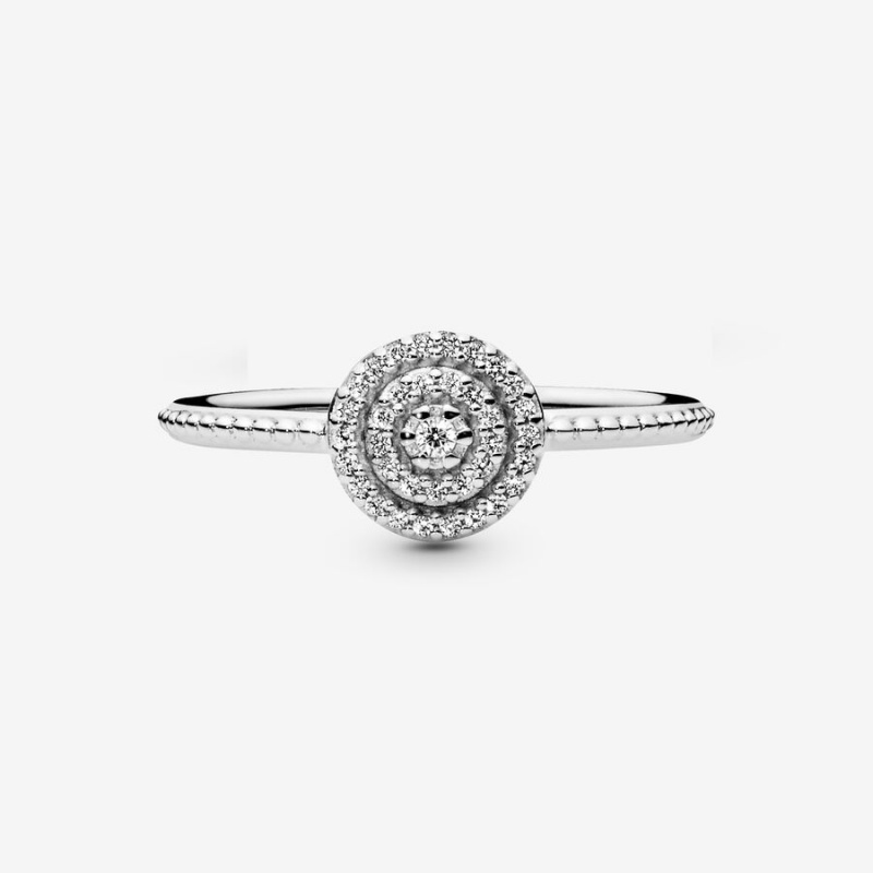 Pandora Elegant Sparkle Aussage Silber | ZRJ-803457