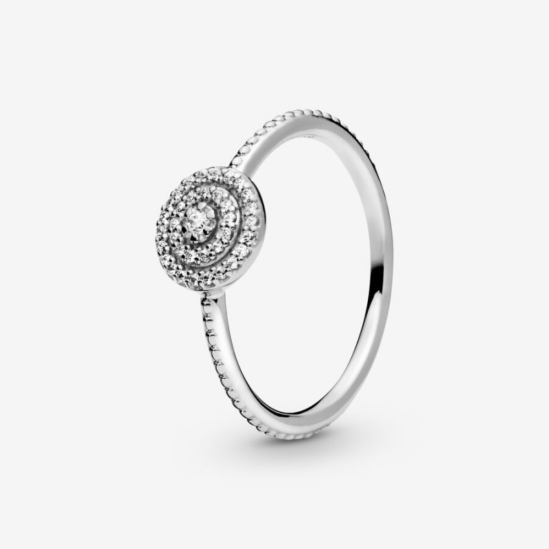 Pandora Elegant Sparkle Aussage Silber | ZRJ-803457