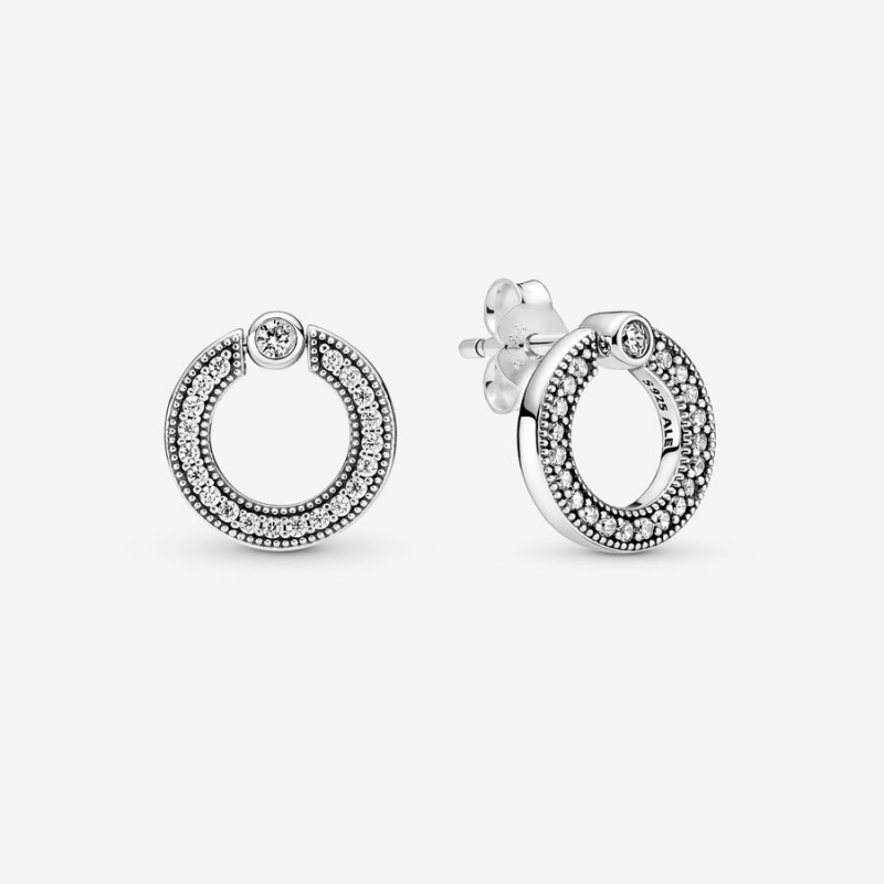 Pandora Halsketten- Und Ohrring-sets Silber | OWHKINM-43