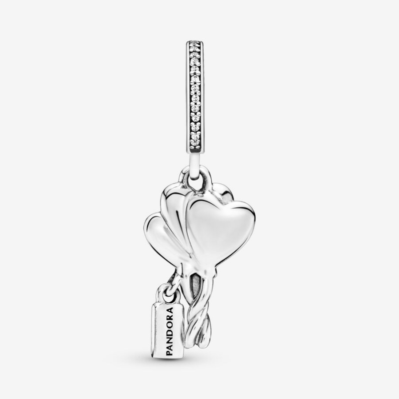 Pandora Happy Bday Balloon Dangle Charm mit Anhänger Birthday Jewelry | UVSQZGE-68