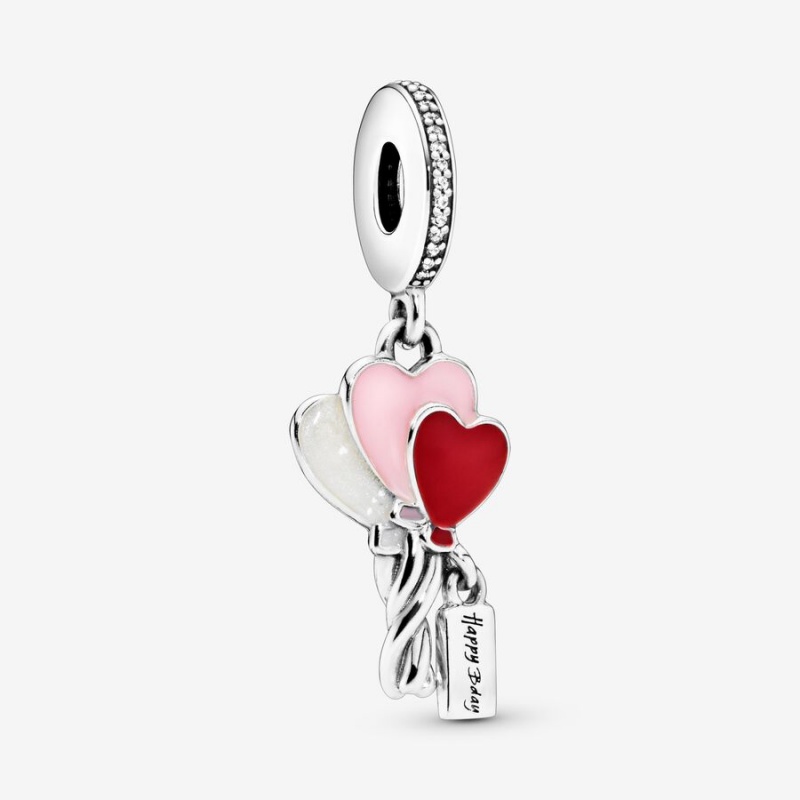 Pandora Happy Bday Balloon Dangle Charm mit Anhänger Birthday Jewelry | UVSQZGE-68