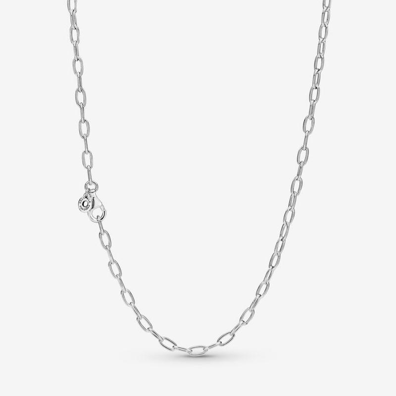 Pandora Link Halsketten Silber | IFYKJTO-94