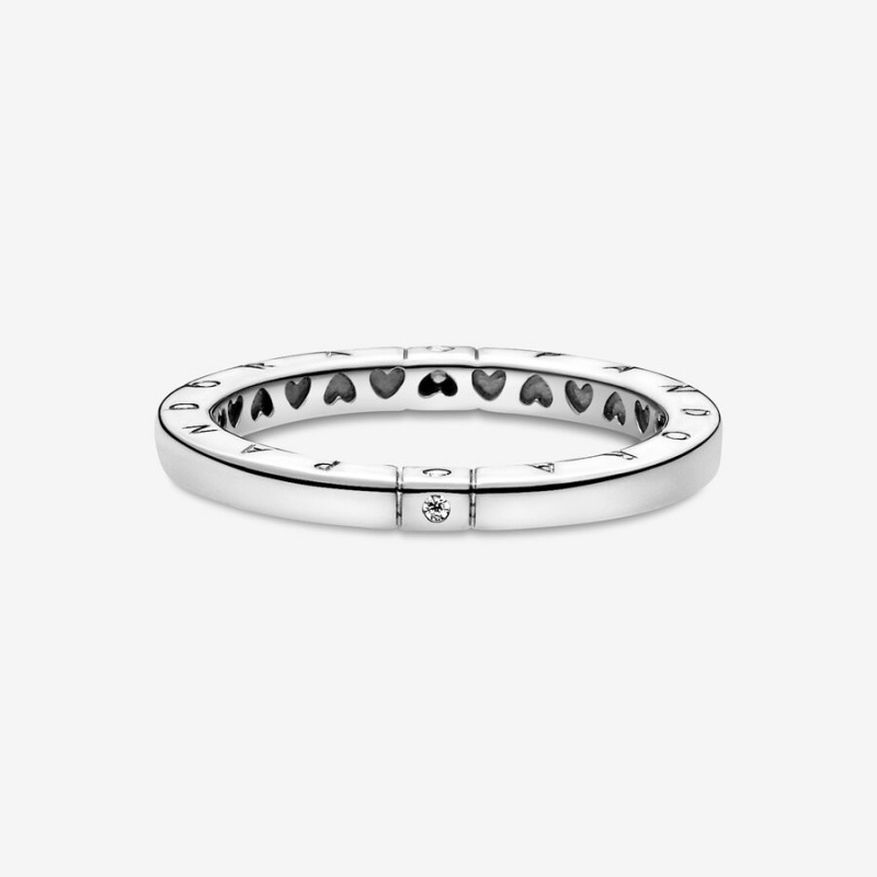 Pandora Logo &s Stapelbar Silber | WMJ-601398