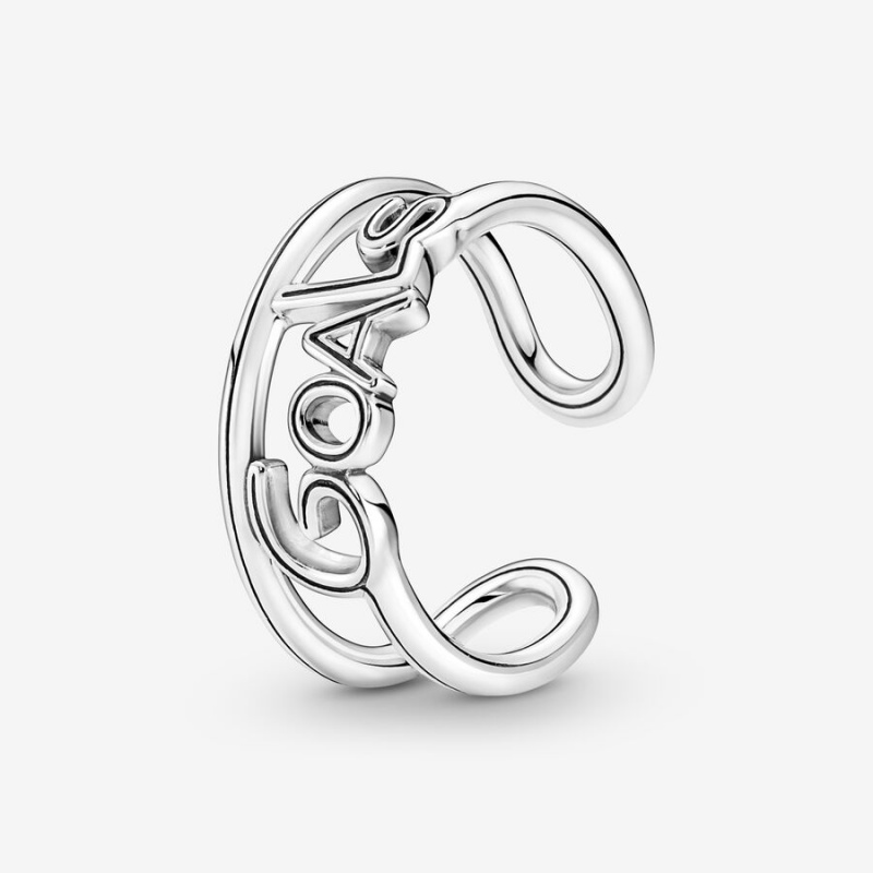 Pandora ME Goals Open Aussage Silber | MXZ-481092