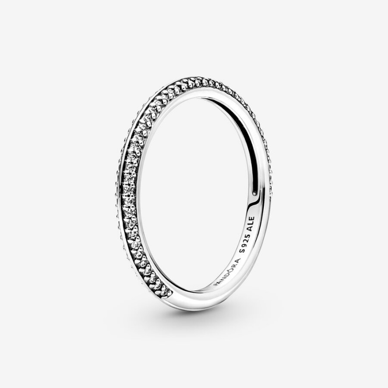 Pandora ME Pavé Kleiner Finger Silber | LVP-710284