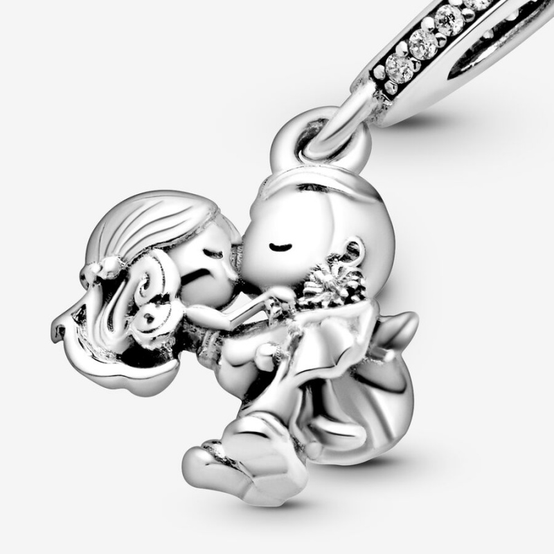 Pandora Married Couple Dangle Charm mit Anhänger Silber | VYQUGKZ-24