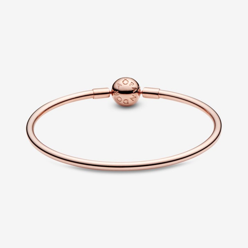 Pandora Moments Bangle Armreifen Rosa Gold | LHZNEDO-82