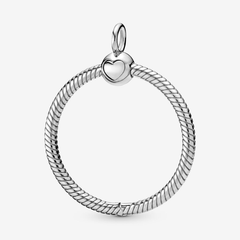 Pandora Moments Medium O Charm Holders Silber | WYSZRHN-60