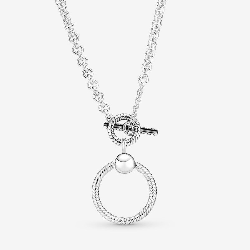 Pandora Moments O T-bar Charm Pendants Silber | IBXJCHA-24