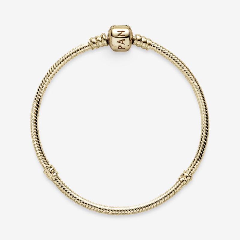 Pandora Moments Snake Kette Gold | YSTXHWK-71