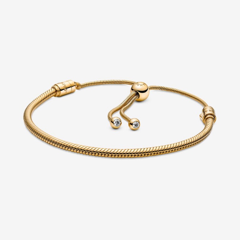 Pandora Moments Snake Slider Gleiten Gold | PDGQLZS-84