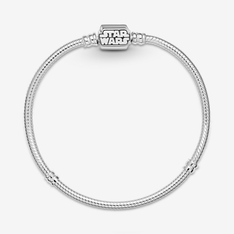 Pandora Moments Star Wars Snake Clasp Charm Silber | KOHNQYL-70