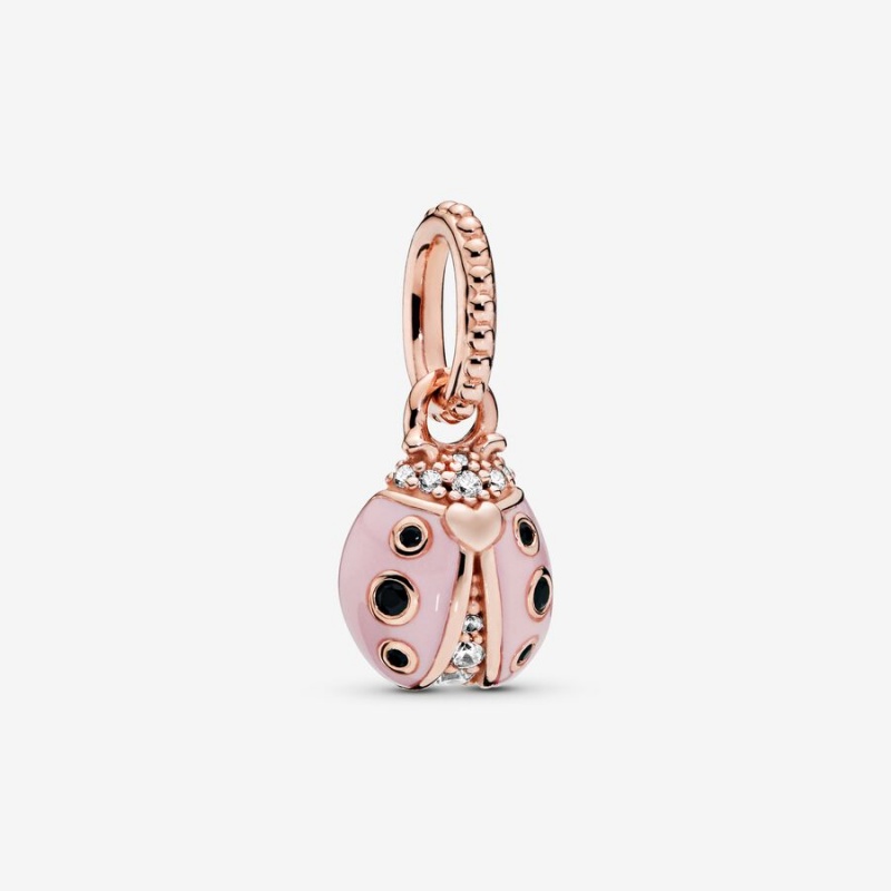 Pandora Pink Ladybird Anhänger Lucky Jewelry | BHNRVMO-45