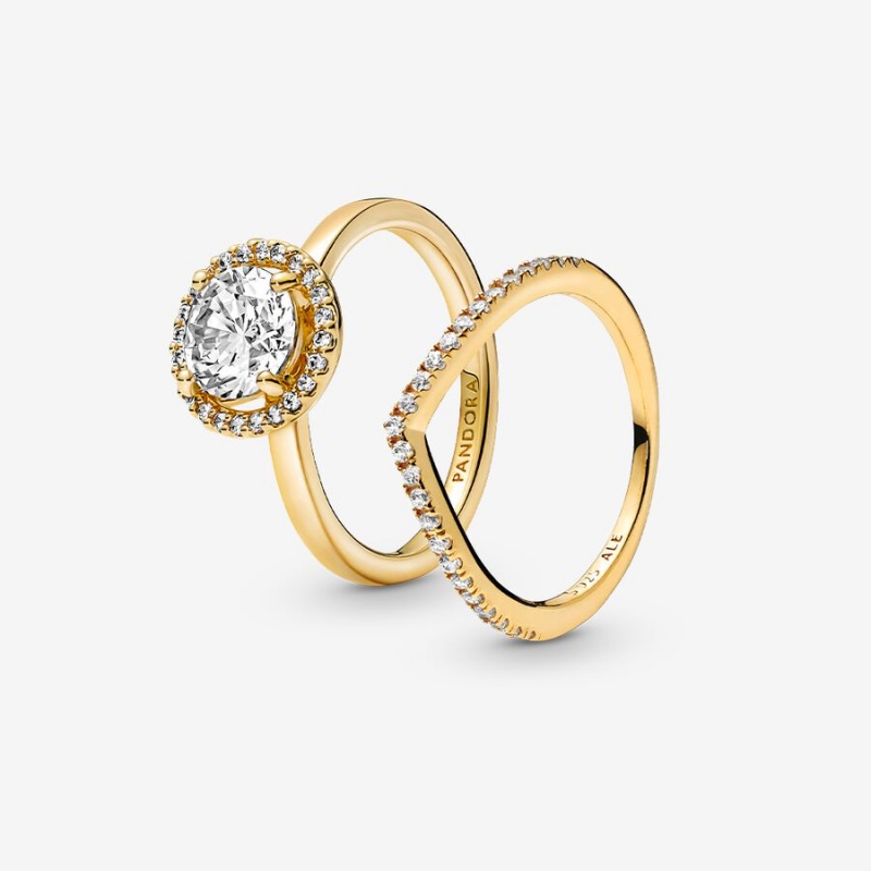 Pandora Ring-sets Gold | DWR-059423