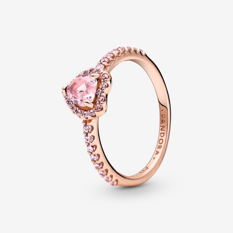 Pandora Ring-sets Rosa Gold | FCR-580316