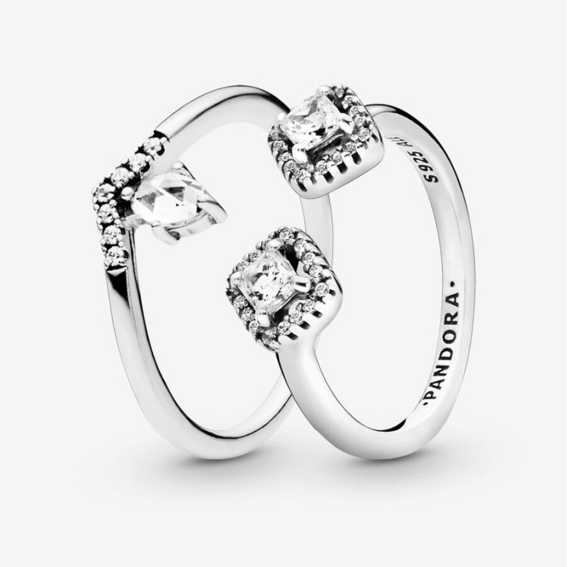 Pandora Ring-sets Silber | ASP-604913