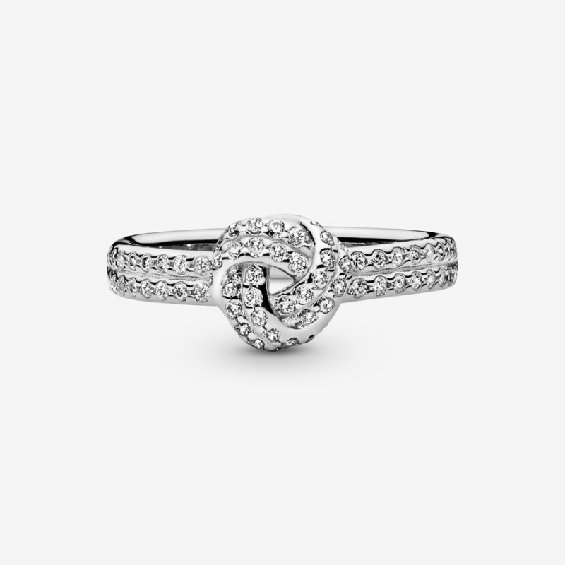 Pandora Shimmering Knot Herz Silber | QYI-213074