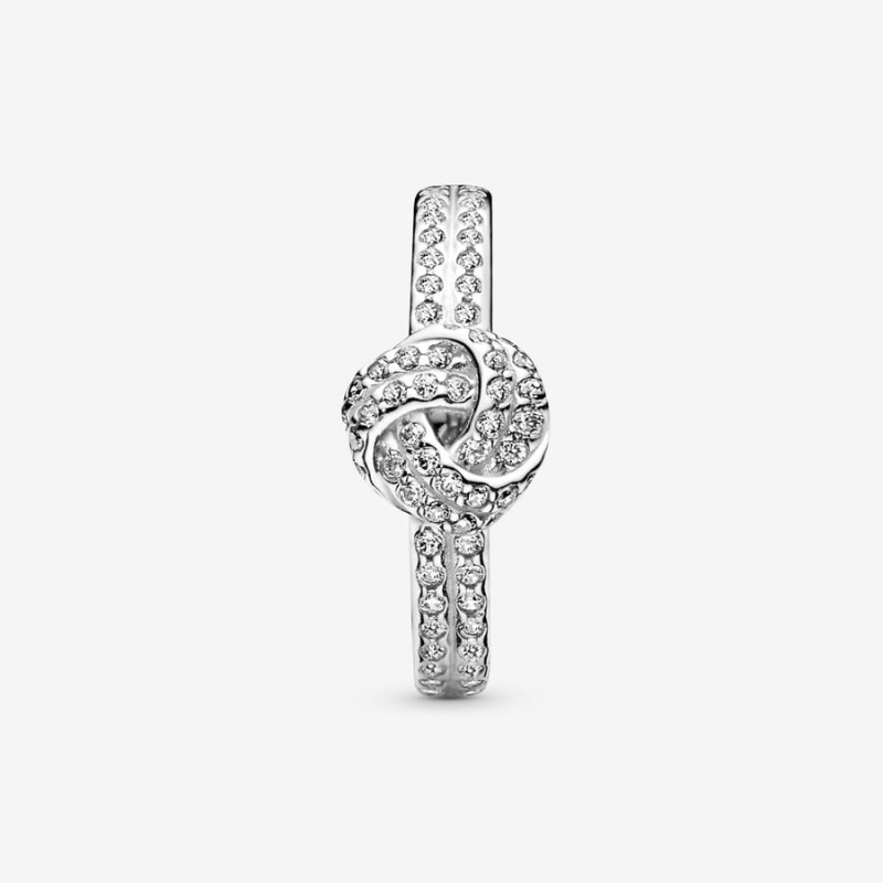 Pandora Shimmering Knot Herz Silber | QYI-213074