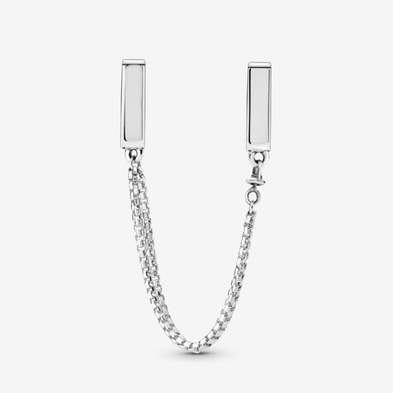 Pandora Sicherheits Clip Safety Chains Silber | ETJGOVW-35