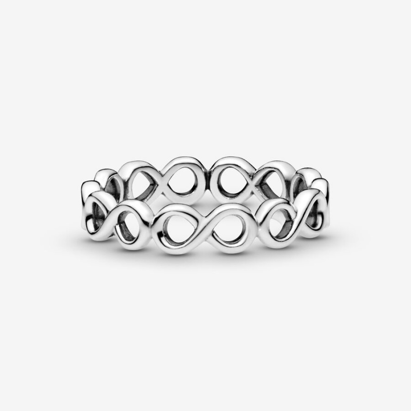 Pandora Simple Infinity Band Silber | ISZPGOL-71