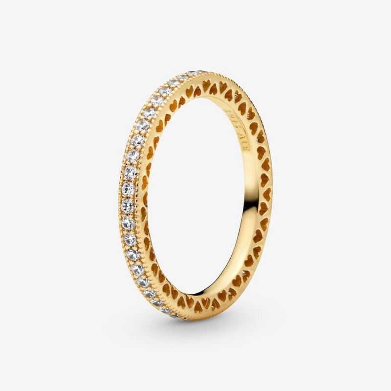 Pandora Sparkle Band Gold | PDVICAE-42