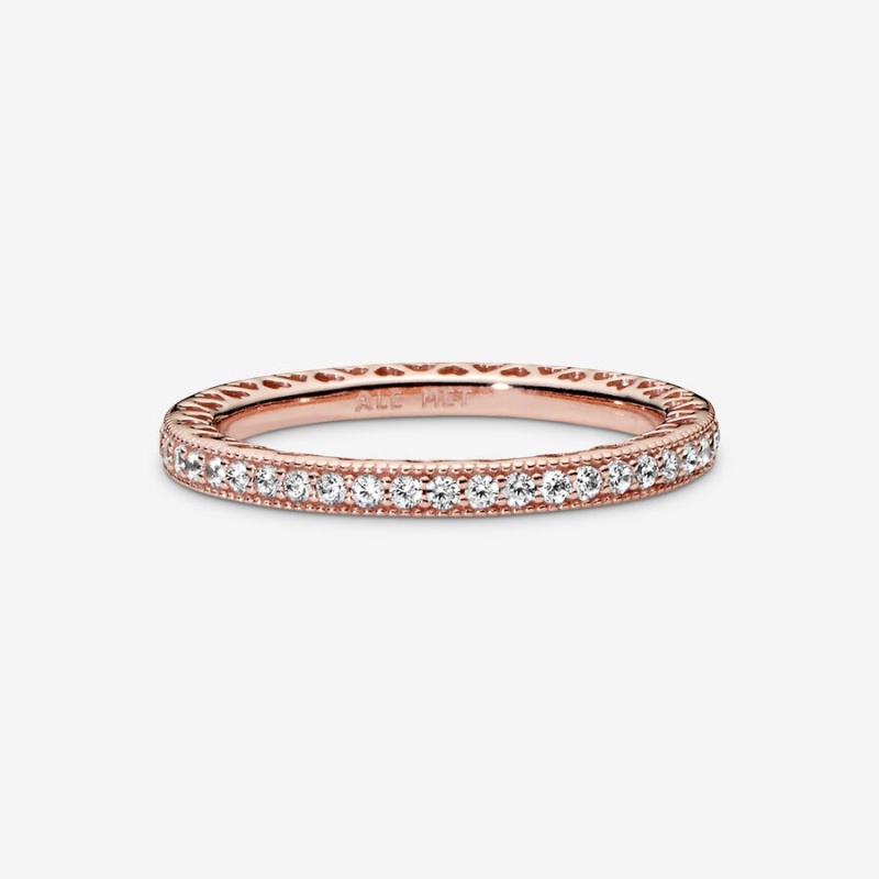 Pandora Sparkle Band Rosa Gold | FVESIRY-80