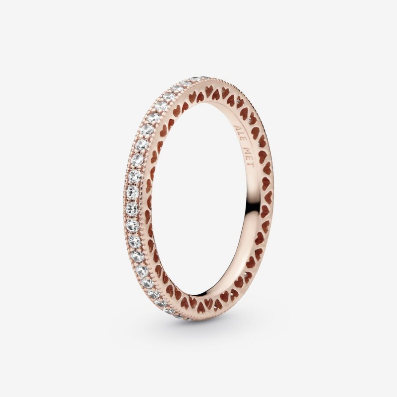 Pandora Sparkle Band Rosa Gold | FVESIRY-80