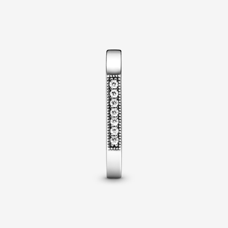 Pandora Sparkling Bar Stacking Stapelbar Silber | PQR-823176