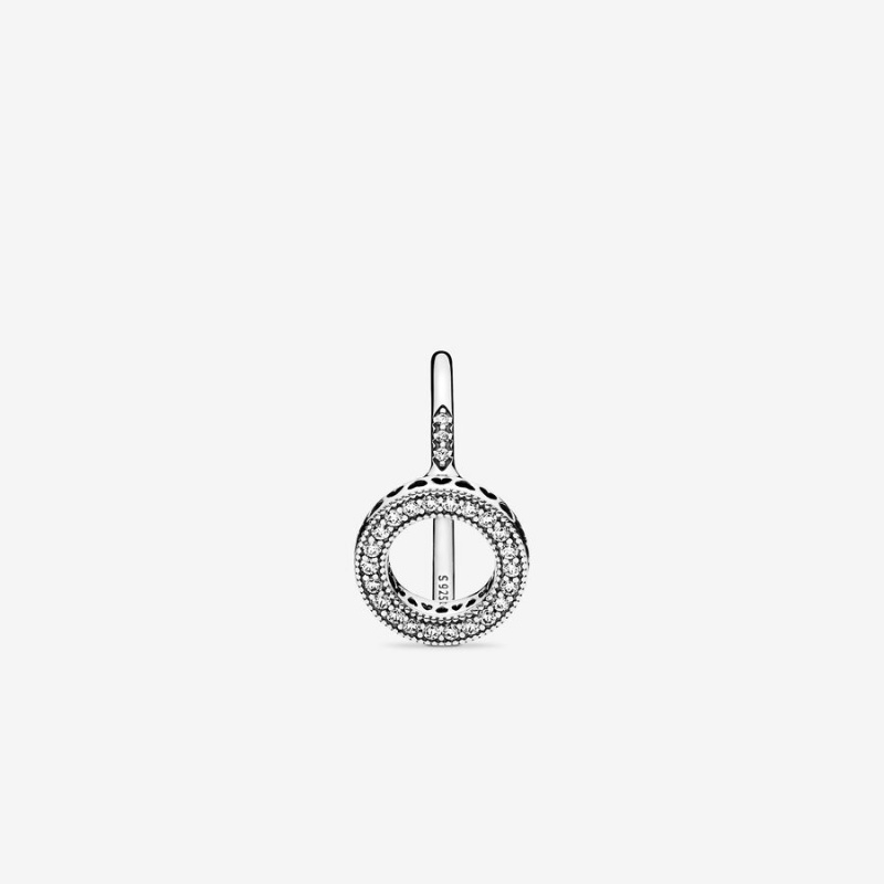 Pandora Sparkling Halo Silber | PHCOGFZ-62