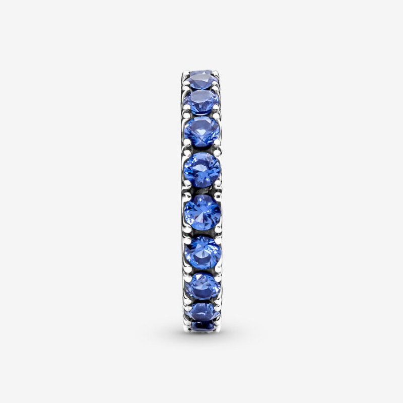 Pandora Sparkling Row Eternity Band Silber | BOQYLZM-27