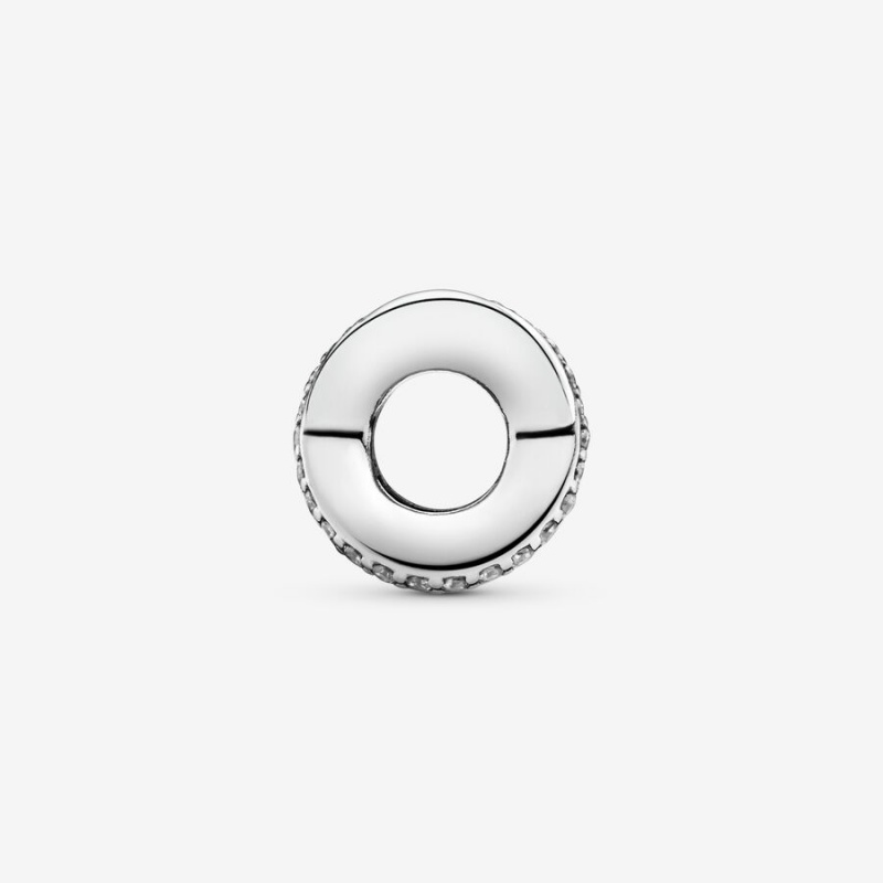 Pandora Sparkling and Polished Lines Spacer Abstandshalter Silber | XYPBVOE-50