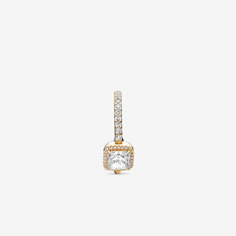 Pandora Square Sparkle Halo Halo Gold | OZLHWAD-32