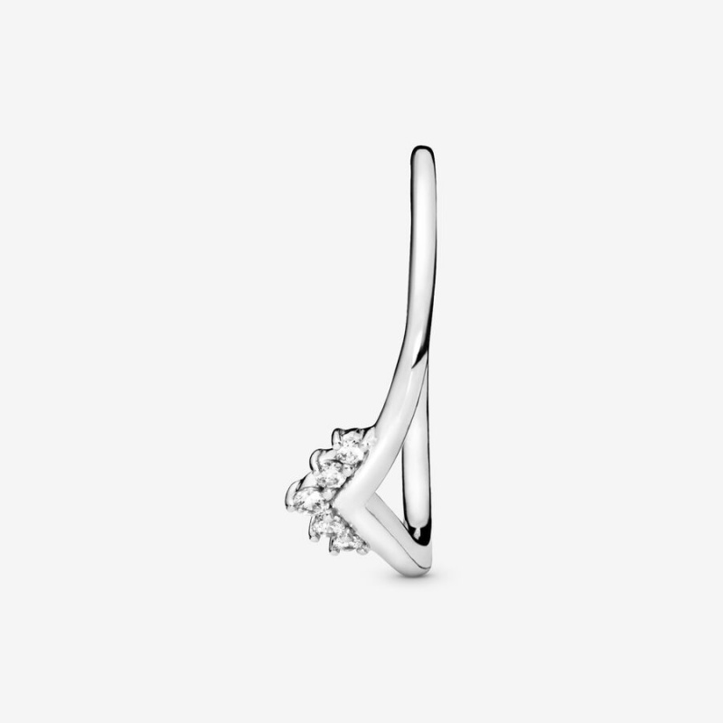 Pandora Tiara Wishbone Stapelbar Silber | VJT-783524