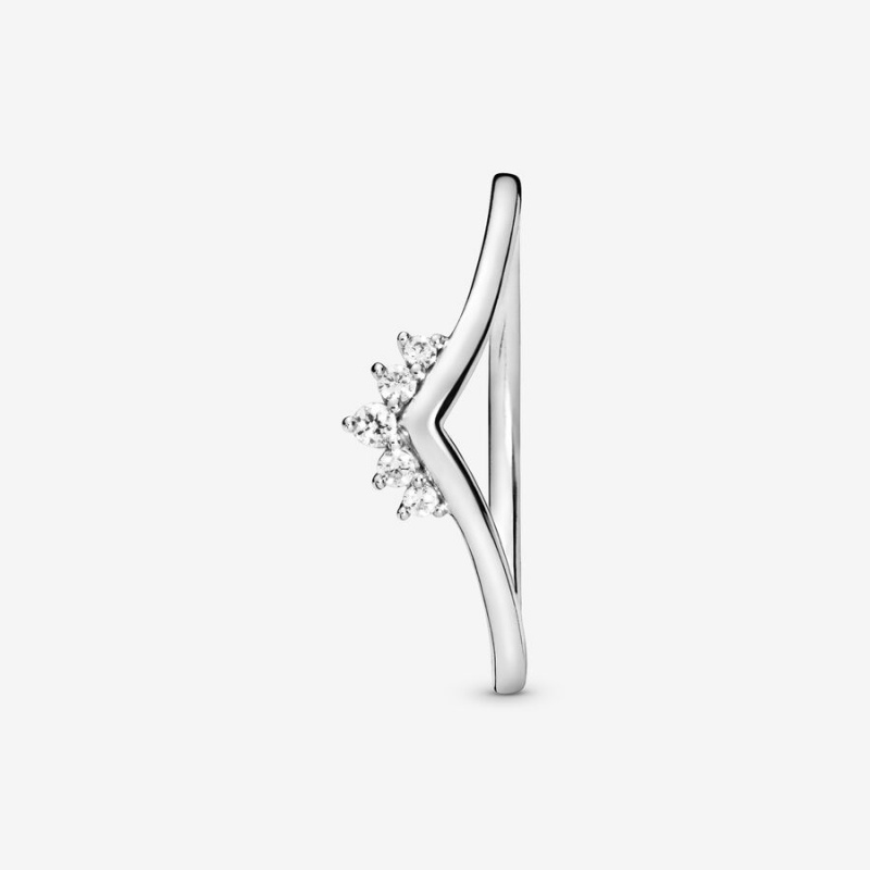 Pandora Tiara Wishbone Stapelbar Silber | VJT-783524